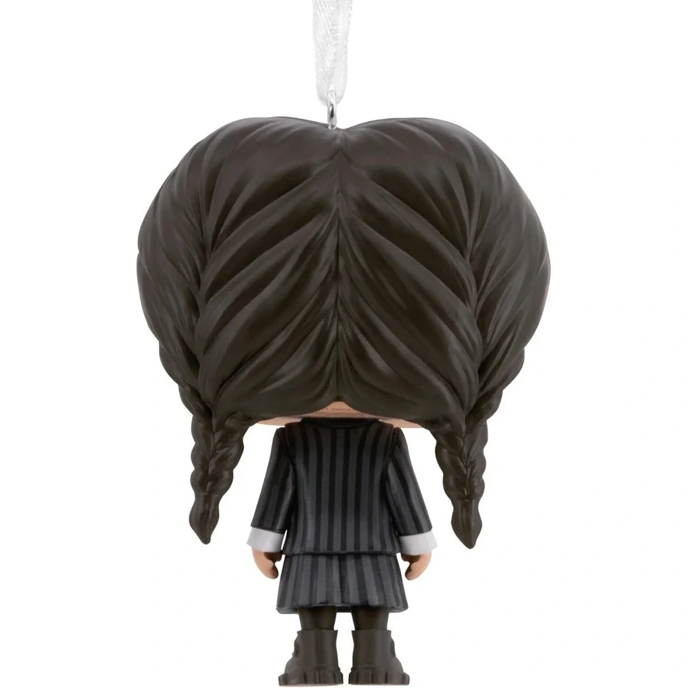 2024 Hallmark Funko pop! WEDNESDAY‎ ADDAMS Christmas Boxed Ornament NEW